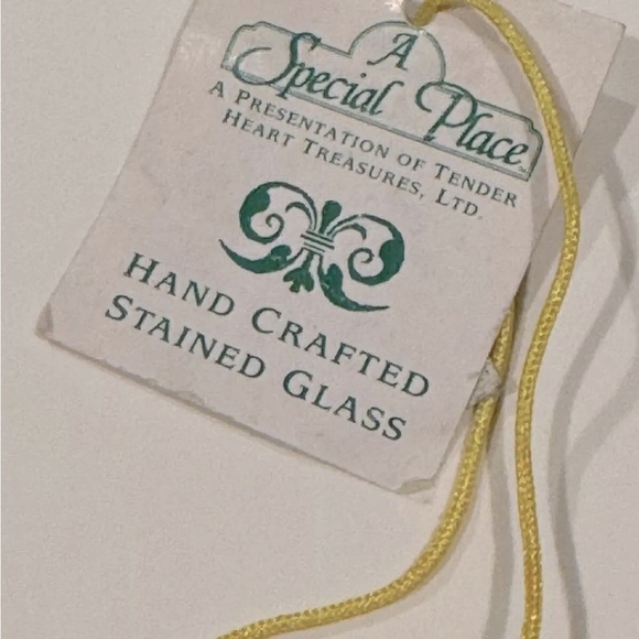 Stained Glass Ceiling Fan Light Pull With Beaded - Picture 3 of 3